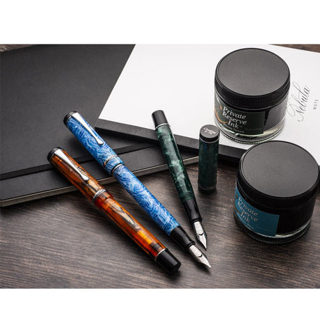 Conklin Duragraph Fountain Pen Forest Green - Pure Pens