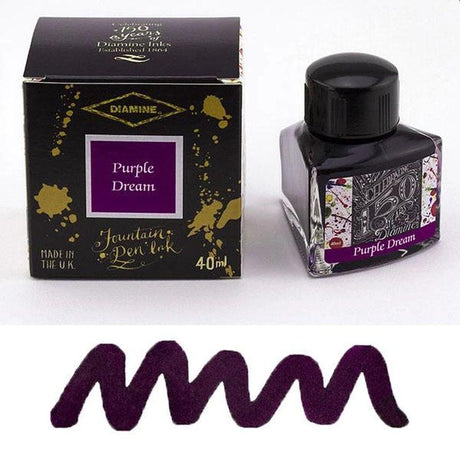 Diamine 150th Anniversary Ink - Purple Dream - Pure Pens