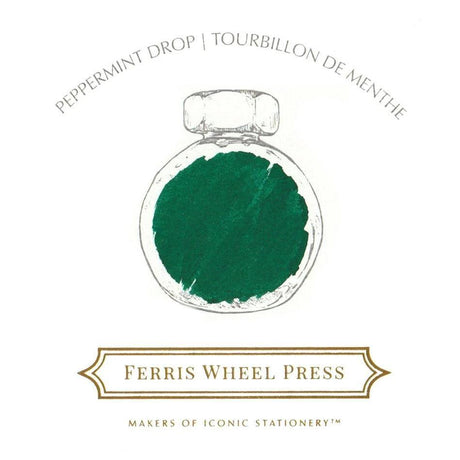 Ferris Wheel Press 38ml Ink - Peppermint Drop - Pure Pens