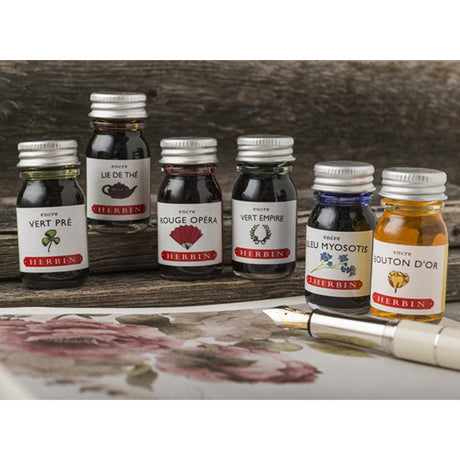 J. Herbin 'D' Bottled Ink - Diabolo Menthe (Mint Lemonade)