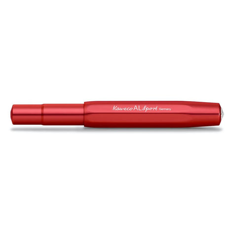 Kaweco AL Sport Fountain Pen - Deep Red - Pure Pens