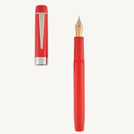 Onoto Scholar Fountain Pen - Rosso & Palladium - Pure Pens