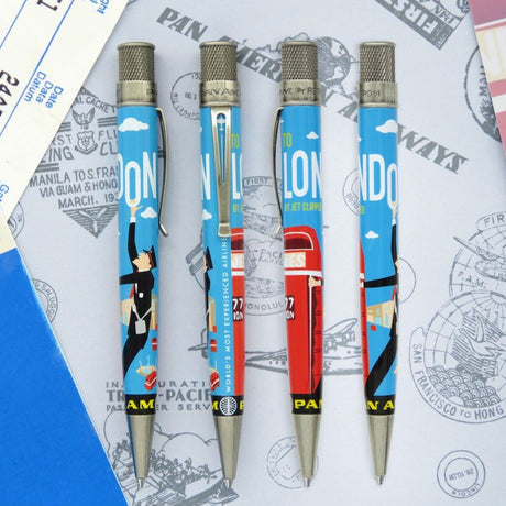 Retro 51 Tornado Pan American Rollerball Pen - London Poster