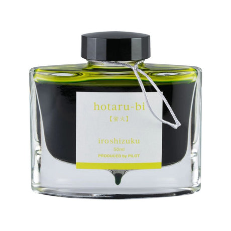 Pilot Iroshizuku Fountain Pen Ink - Hotaru Bi (Light Green) - Pure Pens
