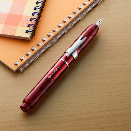 Platinum Curidas Fountain Pen - Grand Red