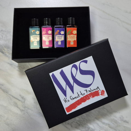 Writing Equipment Society x Pure Pens Ink Set (WES Tropicals)