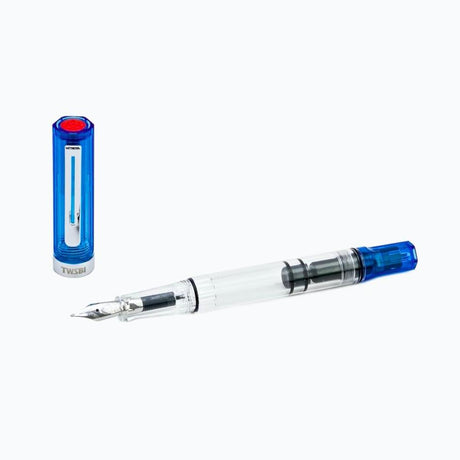 TWSBI Eco Fountain Pen - Blue Transparent - Pure Pens