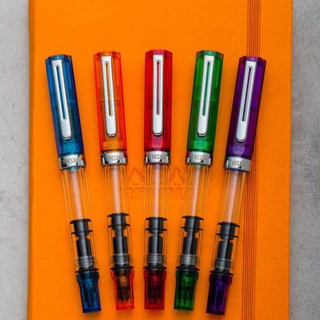 TWSBI Eco Fountain Pen - Blue Transparent - Pure Pens