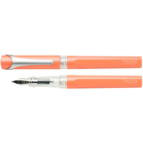 TWSBI Swipe Fountain Pen - Salmon - Pure Pens